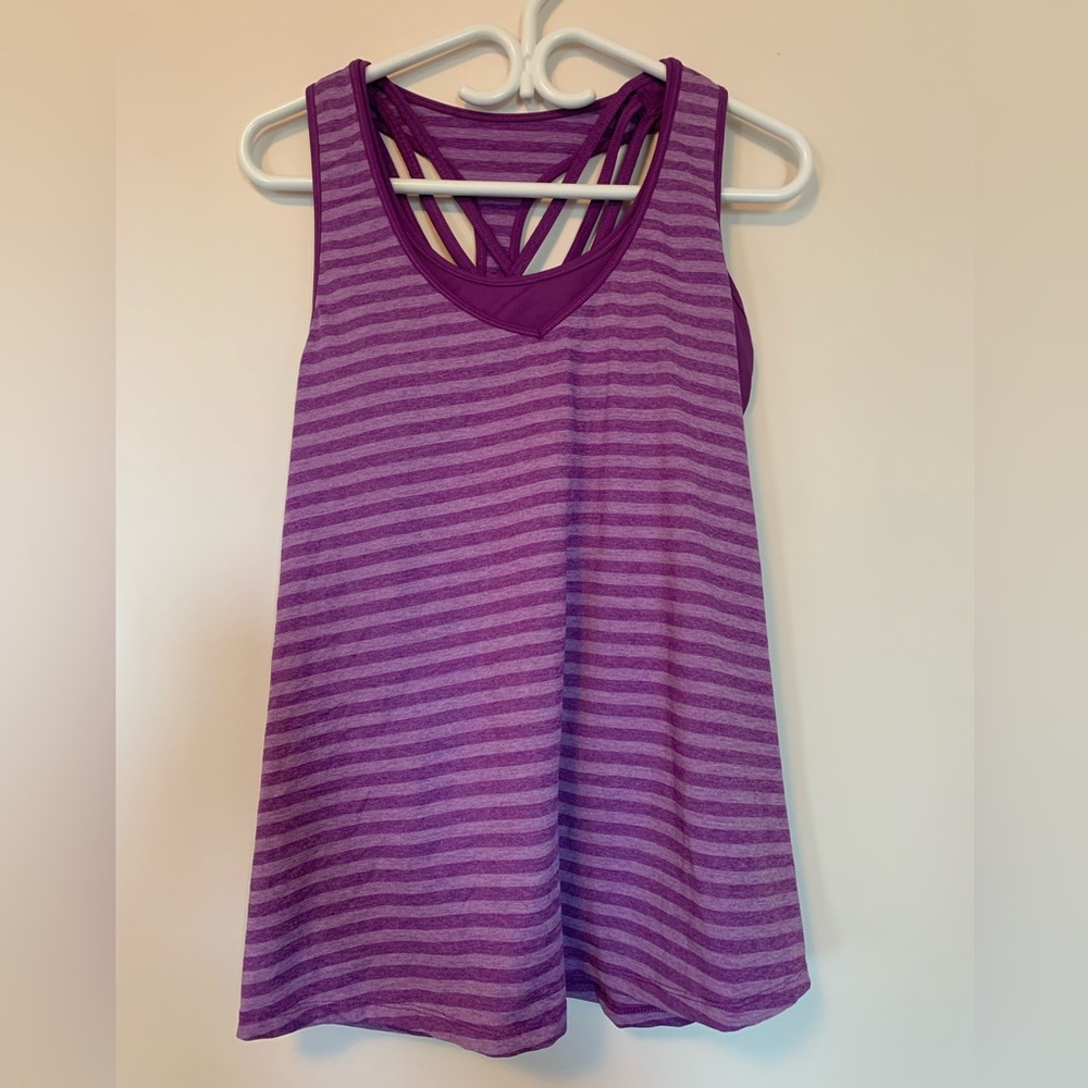 🌼TEES AND TANKS 3 FOR 25$🌼 Purple Active Wear Tank